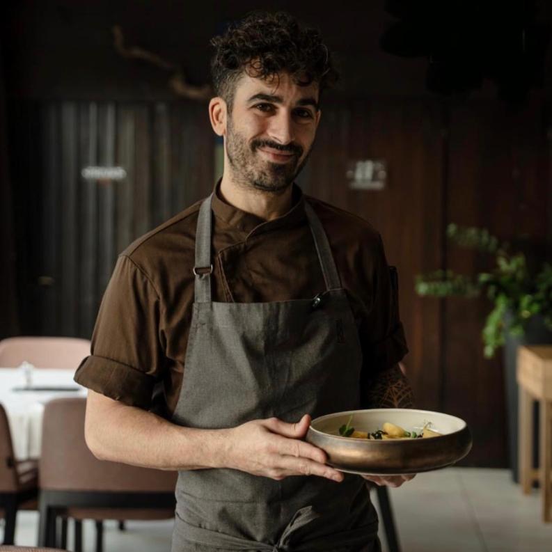 Lo chef Daniele